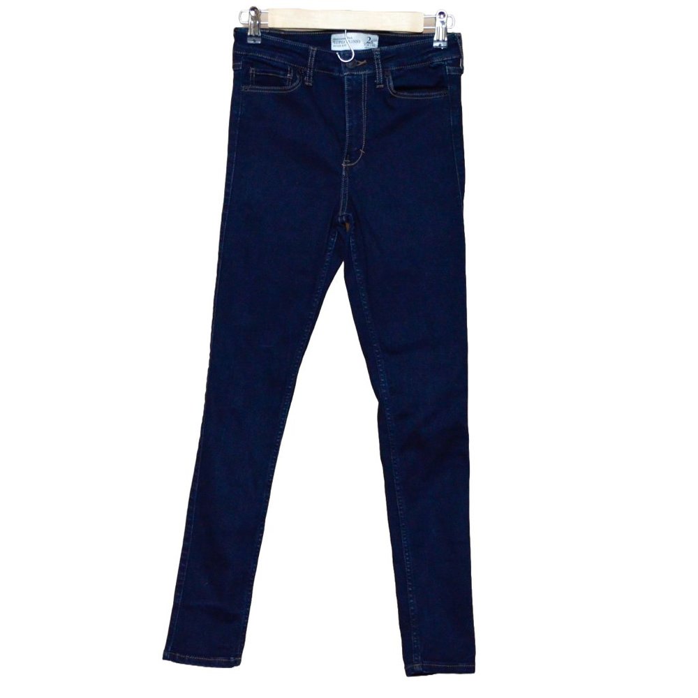 Abercrombie & Fitch super skinny jean in dark blue